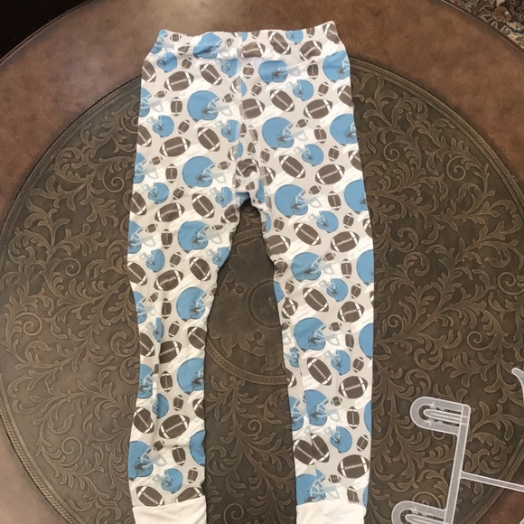 Sweet Bamboo Football Pajamas Size 10 Years - Picture 4 of 10